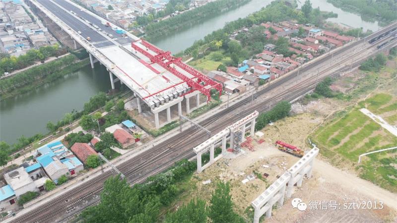 宿州市銀河路一路上跨京滬鐵路立交橋路基、給排水、河道整治工程