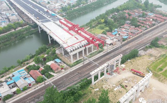 宿州市銀河路一路上跨京滬鐵路立交橋路基、給排水、河道整治工程